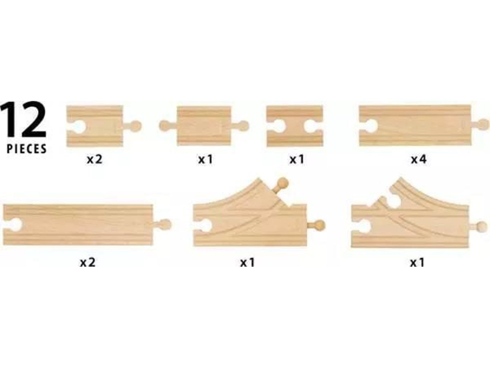 Brio BRIO Schienen Starter Sortiment B Brio BRIO Schienen Starter Sortiment B